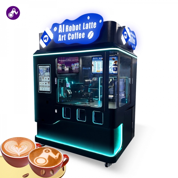 Anno Robot AI Latte Art Kiosk