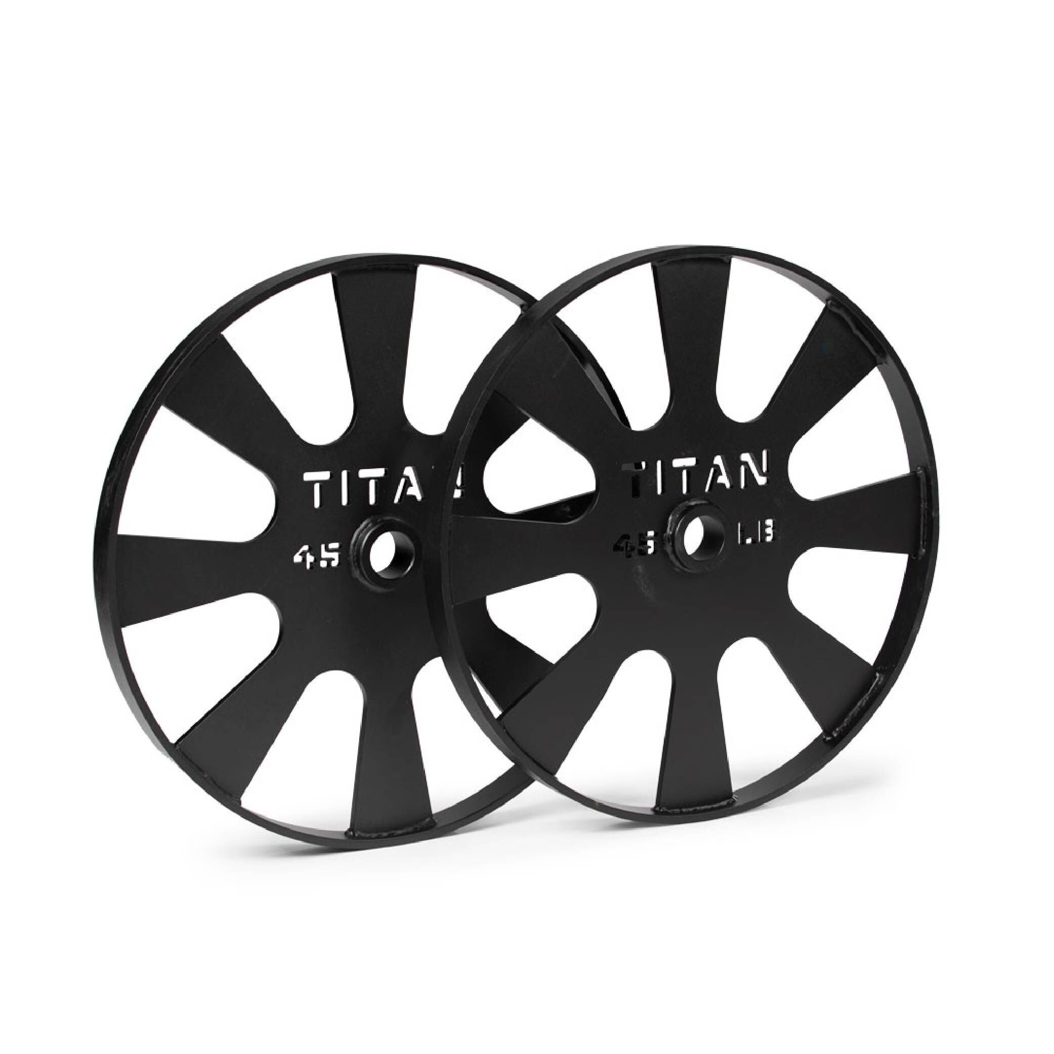 45 lb Wagon Wheel Pulling Blocks (Pair)