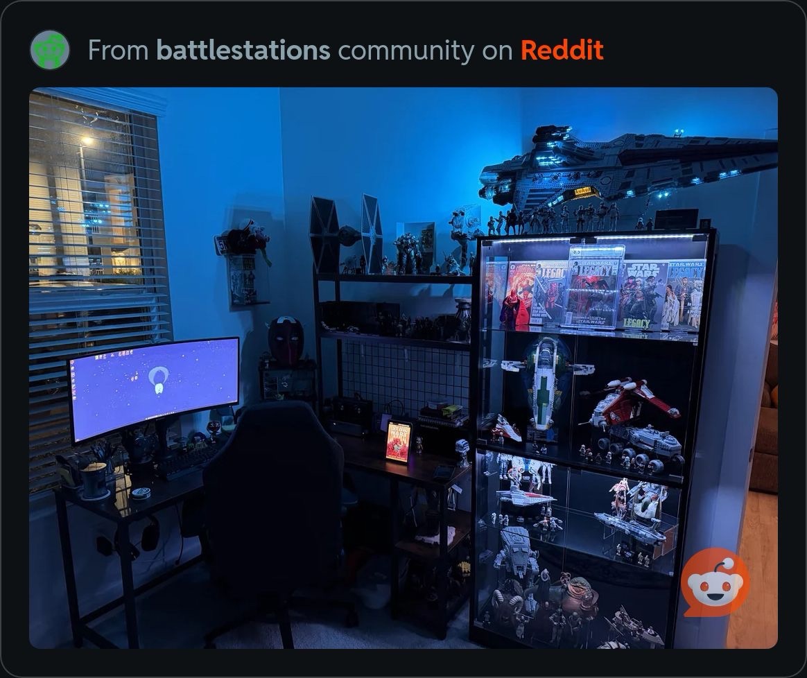This is the way — Gaming Battlestation