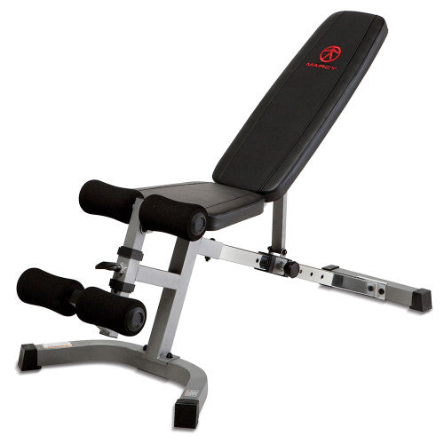 Adjustable Bench (Decline/Incline/Flat + Leg Curl/Extension)