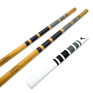 Heritage Wood Golf Alignment Sticks with Cover