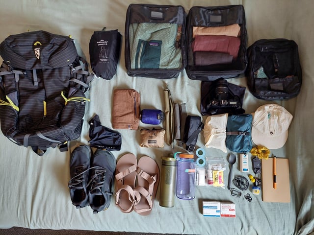 First one bag/solo trip! Gentle advice and reassurance