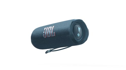 Flip 6 - Portable Bluetooth Speaker, powerful sound and deep bass, IPX7 waterproof, 12 hours of playtime, JBL PartyBoost for multiple speaker pairing for home, outdoor and travel (Black)