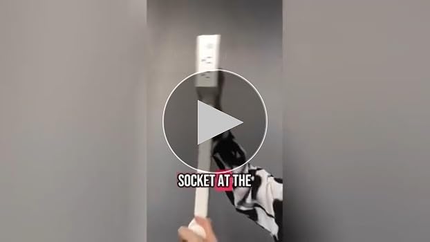 EZ Outlet Electrical Outlet Extender. Access Hard-to-Reach Outlets! Features USB-A, USB-C, and 2 AC Outlets, Extends 22"-34", Rotates 180°. Use Behind Couches, Nightstands, Desks, and More.