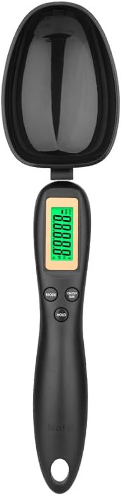 Spoon Scale, 800g / 0.1g High Precision Electric Measuring Spoon with Led Display, Upgraded Multi-Functional Digital Food Scale, Removable Handle for Kitchen Gadgets and Daily Meals: Home &amp; Kitchen